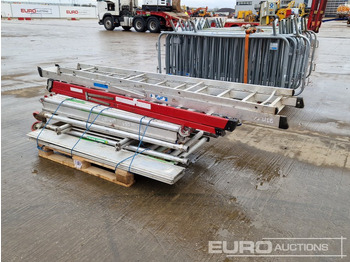 Bouwmaterieel Wheeled Scaffolding Platform, Aluminium Ladder (2 of): afbeelding 3