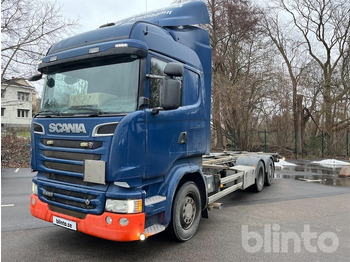 Containertransporter/ Wissellaadbak vrachtwagen SCANIA R 520