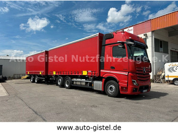 Containertransporter/ Wissellaadbak vrachtwagen MERCEDES-BENZ Actros 2553