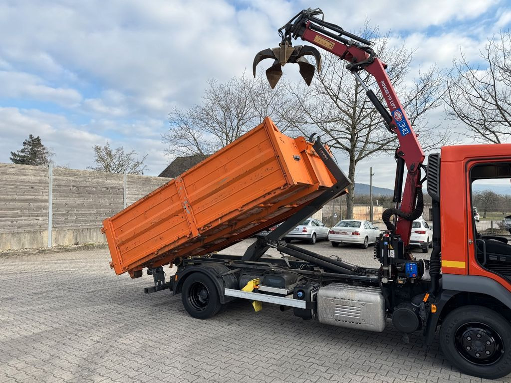 Haakarmsysteem vrachtwagen, Kraanwagen DAF FA LF 180 8t Abrollkipper mit Ladekran: afbeelding 13