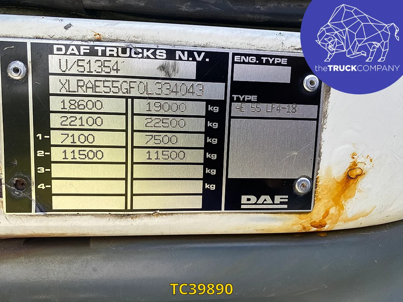 Schuifzeilen vrachtwagen DAF LF 55 220: afbeelding 10