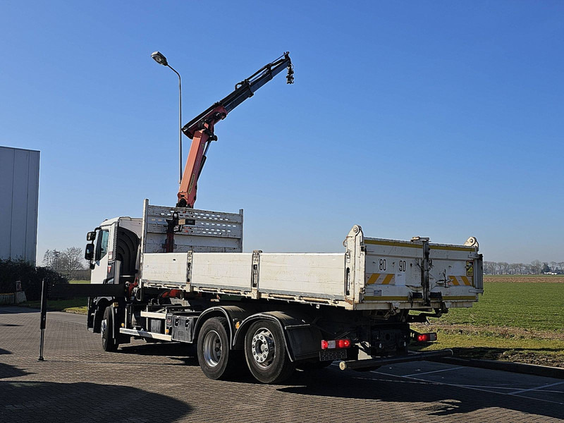 Kipper vrachtwagen, Kraanwagen Renault C 380 PK17000-3: afbeelding 7