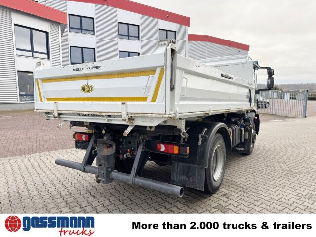 Kipper vrachtwagen Iveco EuroCargo ML140E28K 4x2, Meiller Kipper, 2x AHK: afbeelding 10