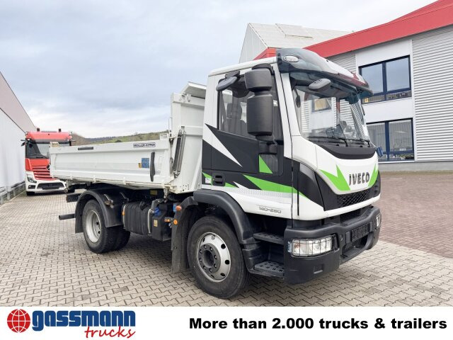 Kipper vrachtwagen Iveco EuroCargo ML140E28K 4x2, Meiller Kipper, 2x AHK: afbeelding 9