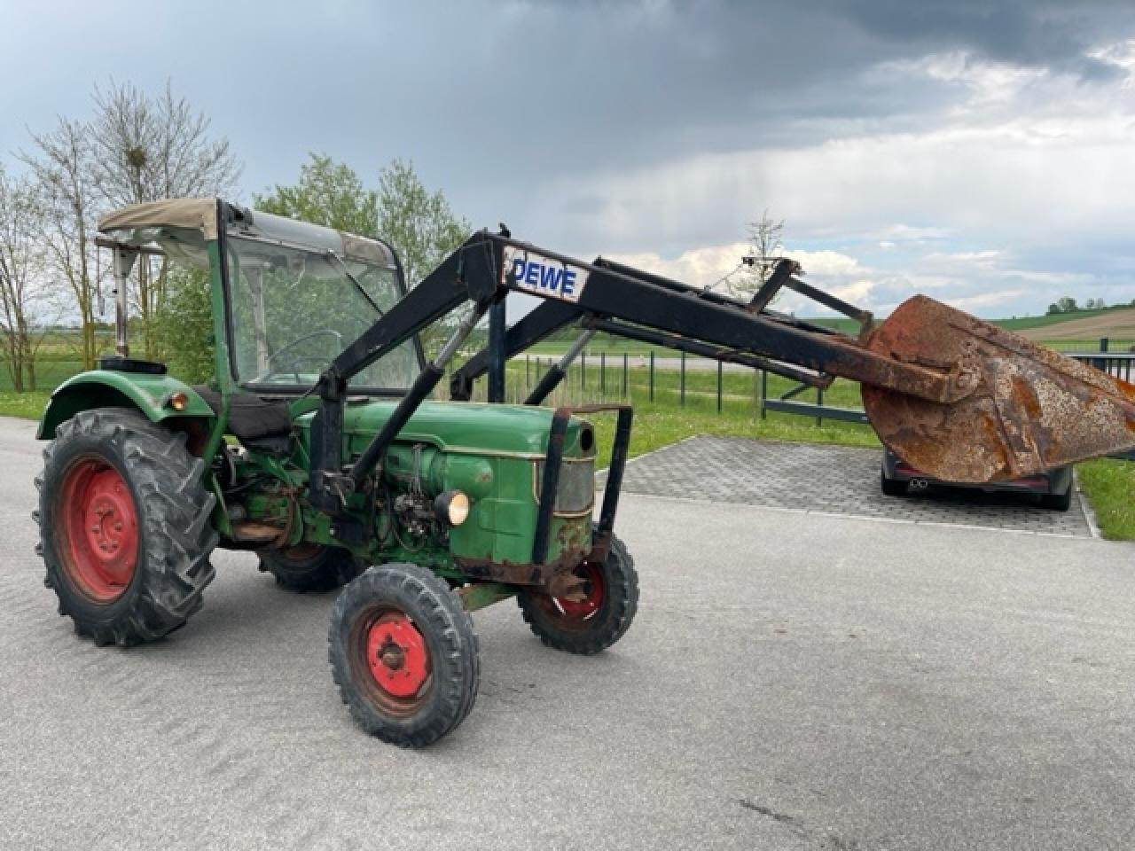 Tractor Deutz-Fahr D 4005 Frontlader Kleintraktor Deutz: afbeelding 7