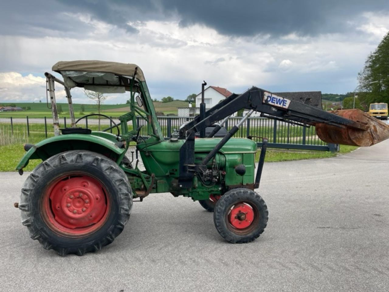 Tractor Deutz-Fahr D 4005 Frontlader Kleintraktor Deutz: afbeelding 6