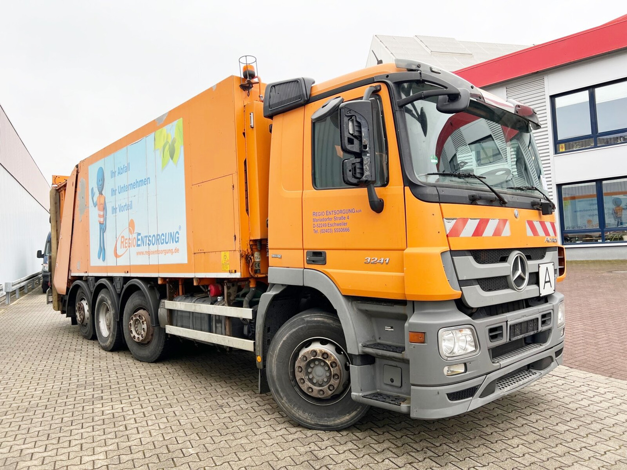 Leasing Mercedes-Benz Actros 3241 L 8x2/6 Actros 3241 L 8x2/6, 2x Lenkachse, Zöller Medium XL, Zöller-Schüttung Mercedes-Benz Actros 3241 L 8x2/6 Actros 3241 L 8x2/6, 2x Lenkachse, Zöller Medium XL, Zöller-Schüttung: afbeelding 9