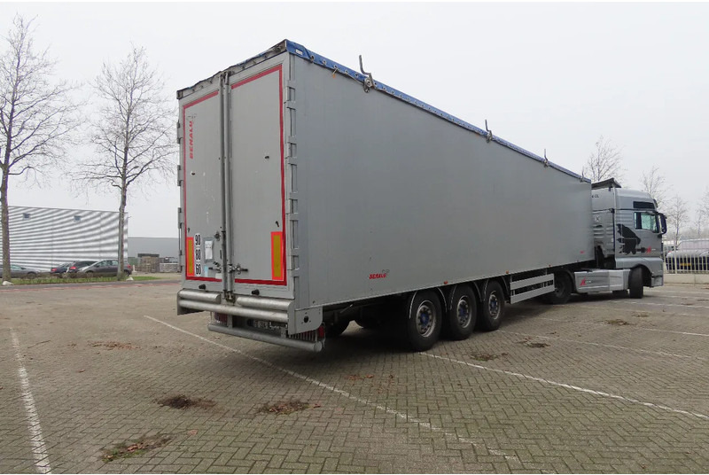 Schuifvloer oplegger Benalu 95m3 m (2x pallets wide) Saf axels. Top state!: afbeelding 11