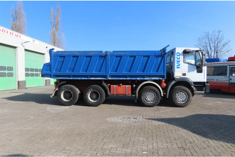 Kipper vrachtwagen Iveco Eurotrakker 340E37 8x4, Manual injection, STEEL DUMPER, FULL SPRING: afbeelding 6