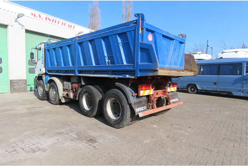 Kipper vrachtwagen Iveco Eurotrakker 340E37 8x4, Manual injection, STEEL DUMPER, FULL SPRING: afbeelding 13