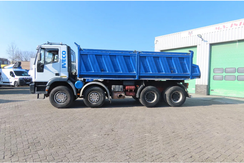 Kipper vrachtwagen Iveco Eurotrakker 340E37 8x4, Manual injection, STEEL DUMPER, FULL SPRING: afbeelding 7