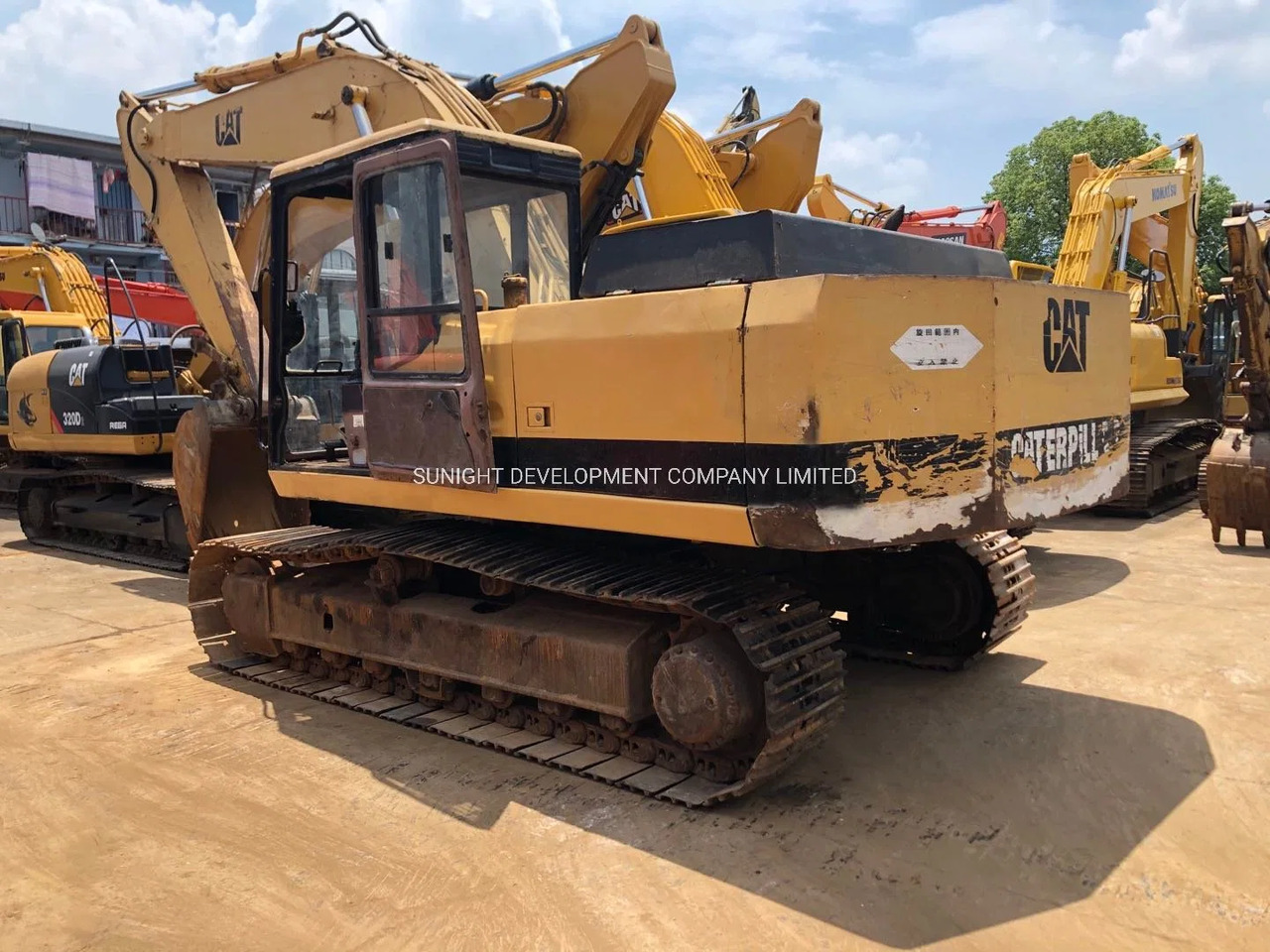 Rupsgraafmachine Japan Origin Good Condition Used 0.7 Caterpillar E200b Crawler Excavator: afbeelding 9