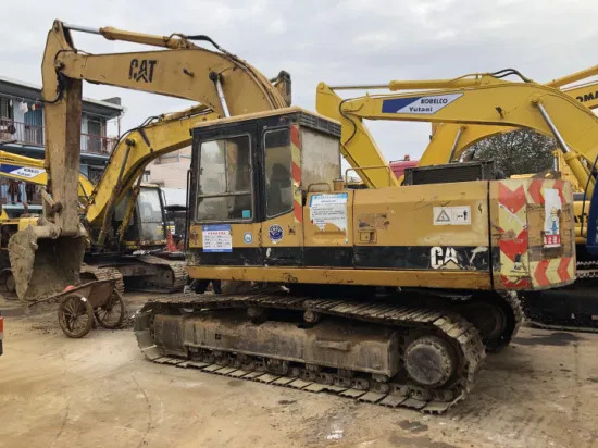 Rupsgraafmachine Japan Origin Good Condition Used 0.7 Caterpillar E200b Crawler Excavator: afbeelding 8