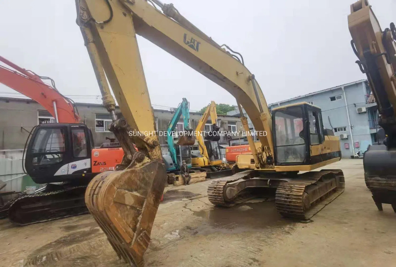 Rupsgraafmachine Japan Origin Good Condition Used 0.7 Caterpillar E200b Crawler Excavator: afbeelding 13