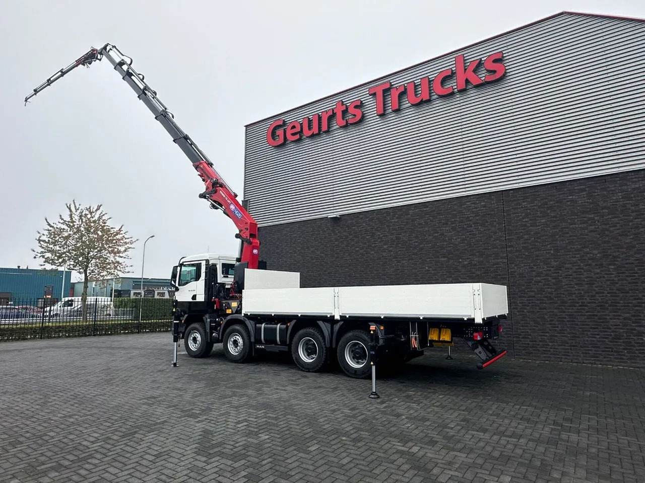 Nieuw Kraanwagen MAN TGS 35.470 8X4 HMF 4020-K6 + FJ 600 K4 KRAAN: afbeelding 7