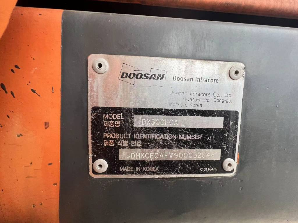 Rupsgraafmachine Doosan DX 500 LCA: afbeelding 15