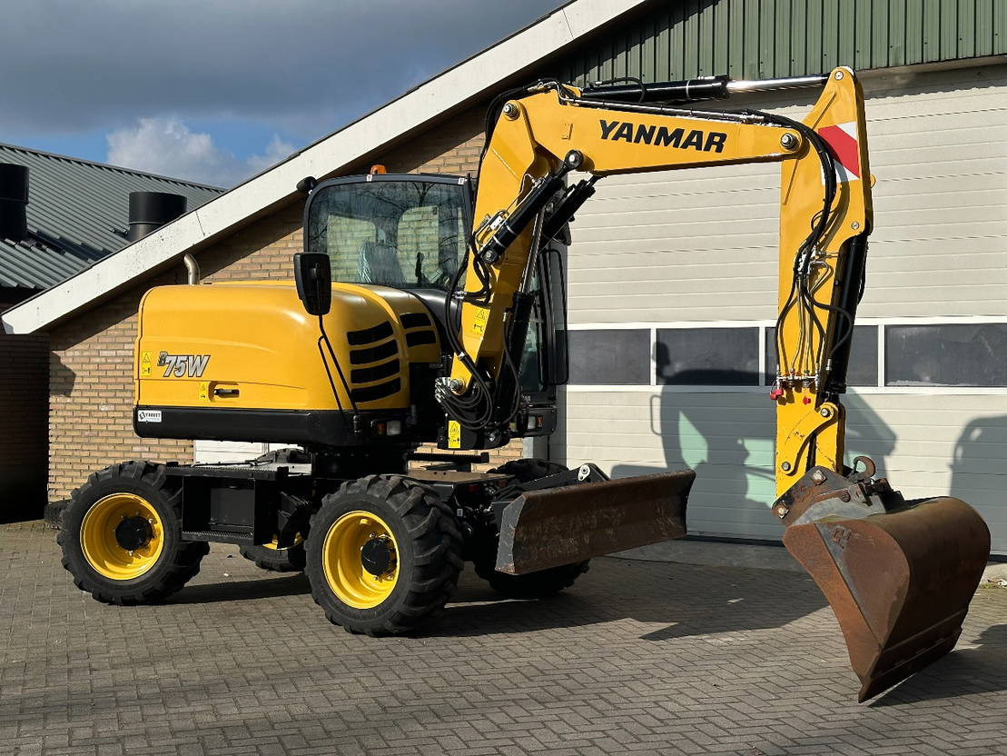 Mobiele graafmachine Yanmar B75W: afbeelding 8