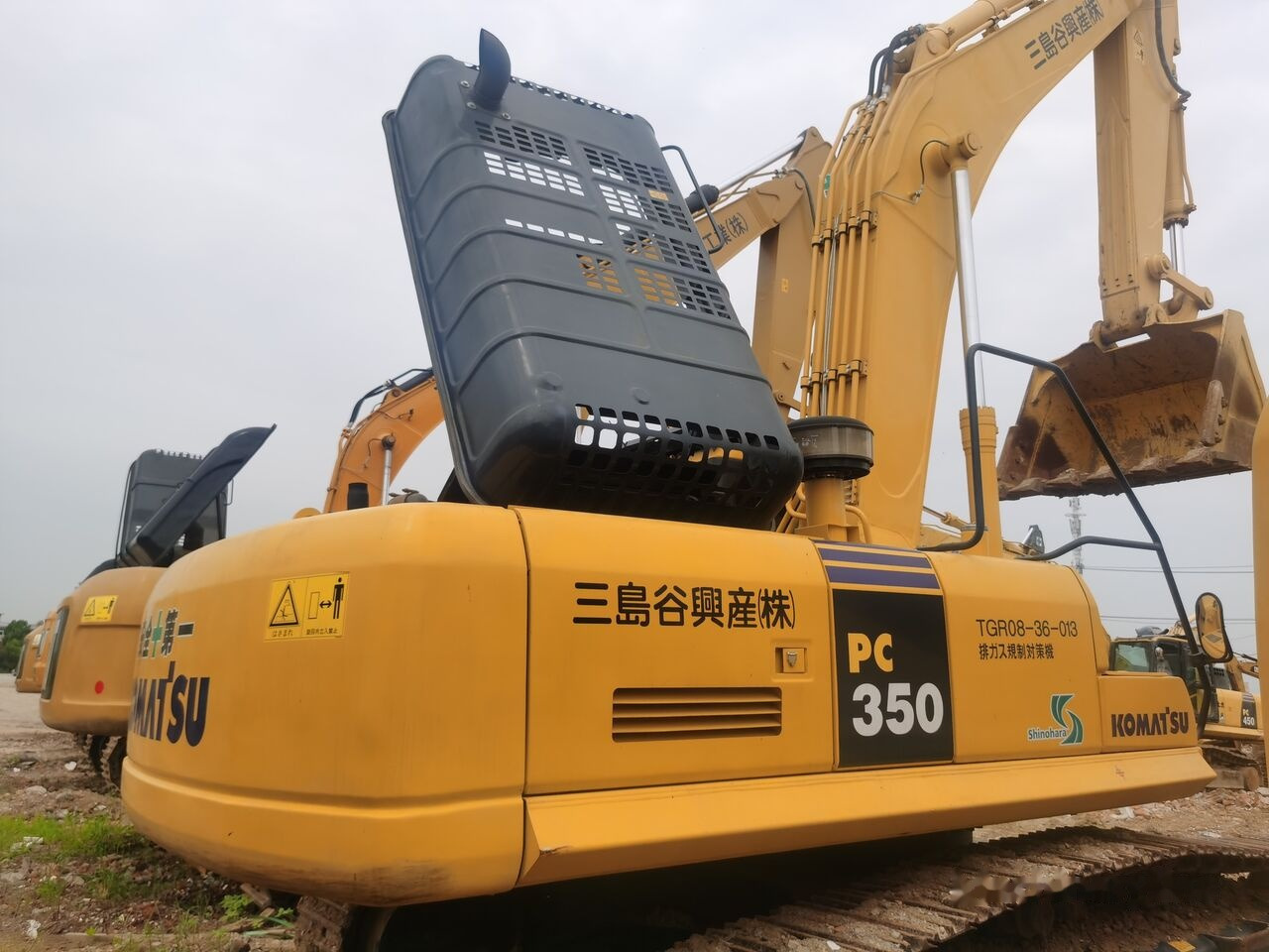 Rupsgraafmachine Komatsu PC350: afbeelding 7