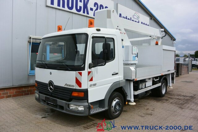 Vrachtwagen hoogwerker Mercedes-Benz Atego 815 Wumag WT170 17 m seitl. Auslage 11.3 m: afbeelding 10