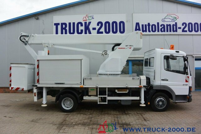 Vrachtwagen hoogwerker Mercedes-Benz Atego 815 Wumag WT170 17 m seitl. Auslage 11.3 m: afbeelding 15