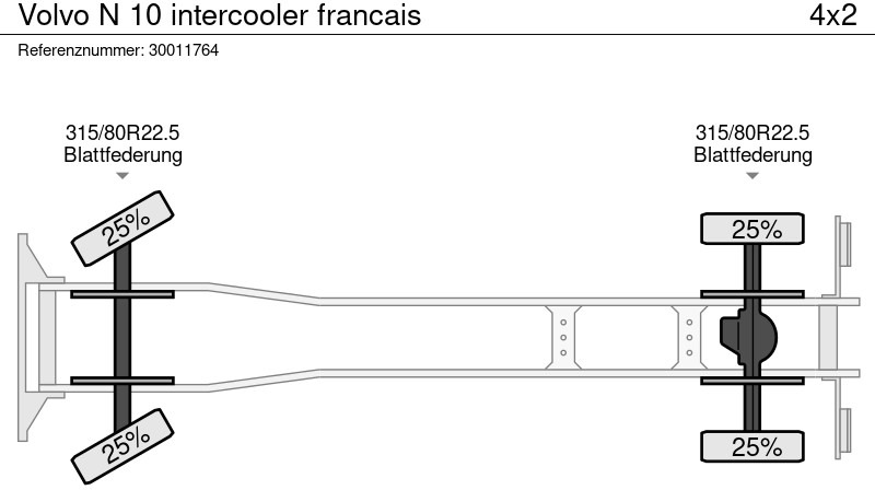 Containertransporter/ Wissellaadbak vrachtwagen Volvo N 10 intercooler francais: afbeelding 14