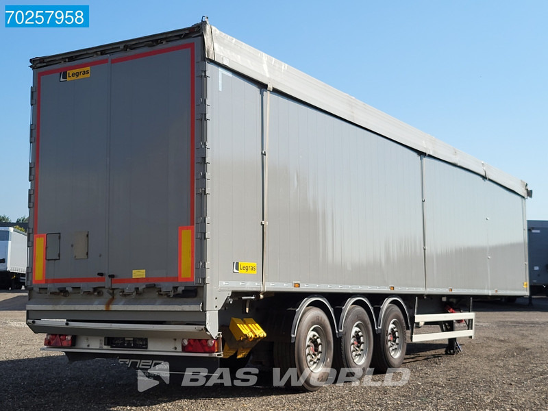 Schuifvloer oplegger Legras C03S 3 axles 83m3 Side Doors: afbeelding 11