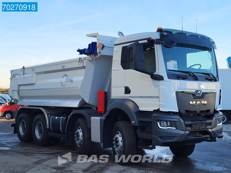 Leasing MAN TGS 35.480 8X4 Electric Tarpaulin 17m3 tipper Retarder Big-Axle Euro 6 MAN TGS 35.480 8X4 Electric Tarpaulin 17m3 tipper Retarder Big-Axle Euro 6: afbeelding 6