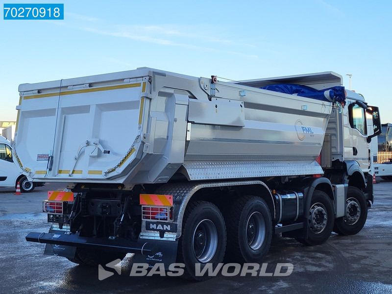 Leasing MAN TGS 35.480 8X4 Electric Tarpaulin 17m3 tipper Retarder Big-Axle Euro 6 MAN TGS 35.480 8X4 Electric Tarpaulin 17m3 tipper Retarder Big-Axle Euro 6: afbeelding 10