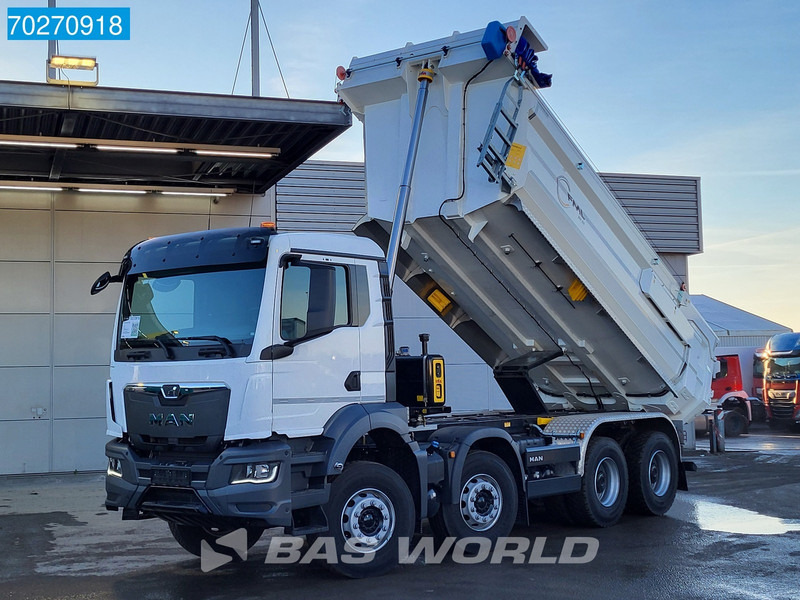 Leasing MAN TGS 35.480 8X4 Electric Tarpaulin 17m3 tipper Retarder Big-Axle Euro 6 MAN TGS 35.480 8X4 Electric Tarpaulin 17m3 tipper Retarder Big-Axle Euro 6: afbeelding 17