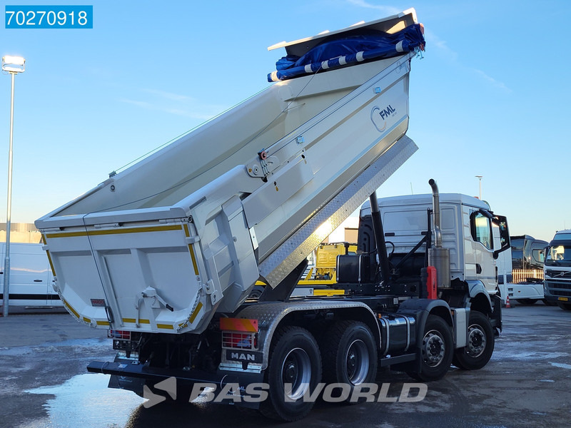 Leasing MAN TGS 35.480 8X4 Electric Tarpaulin 17m3 tipper Retarder Big-Axle Euro 6 MAN TGS 35.480 8X4 Electric Tarpaulin 17m3 tipper Retarder Big-Axle Euro 6: afbeelding 19