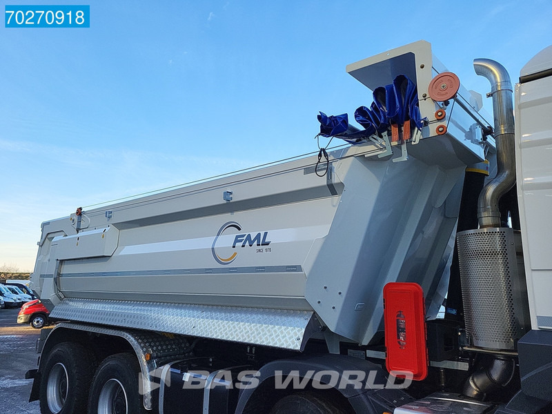 Leasing MAN TGS 35.480 8X4 Electric Tarpaulin 17m3 tipper Retarder Big-Axle Euro 6 MAN TGS 35.480 8X4 Electric Tarpaulin 17m3 tipper Retarder Big-Axle Euro 6: afbeelding 8