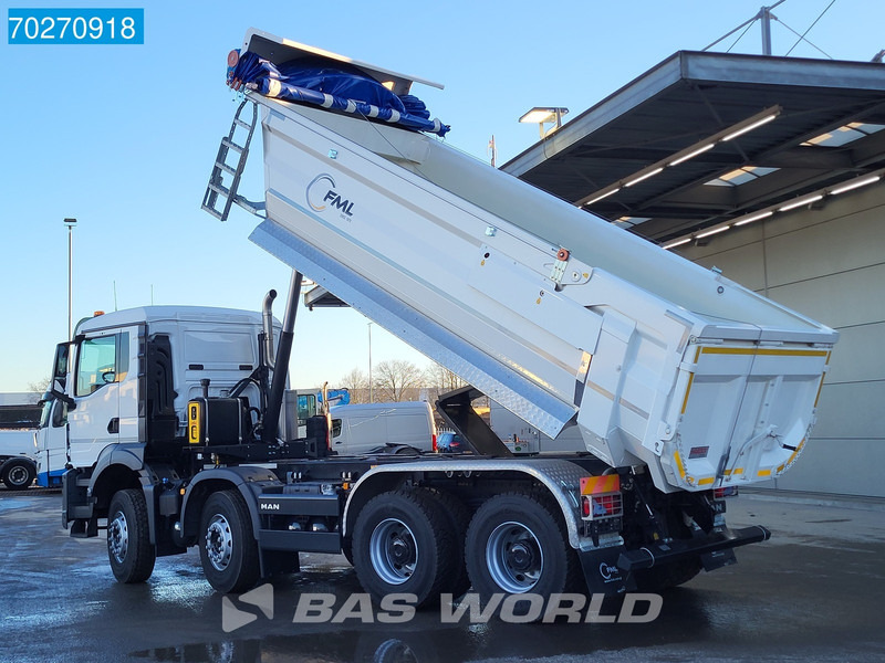 Leasing MAN TGS 35.480 8X4 Electric Tarpaulin 17m3 tipper Retarder Big-Axle Euro 6 MAN TGS 35.480 8X4 Electric Tarpaulin 17m3 tipper Retarder Big-Axle Euro 6: afbeelding 21