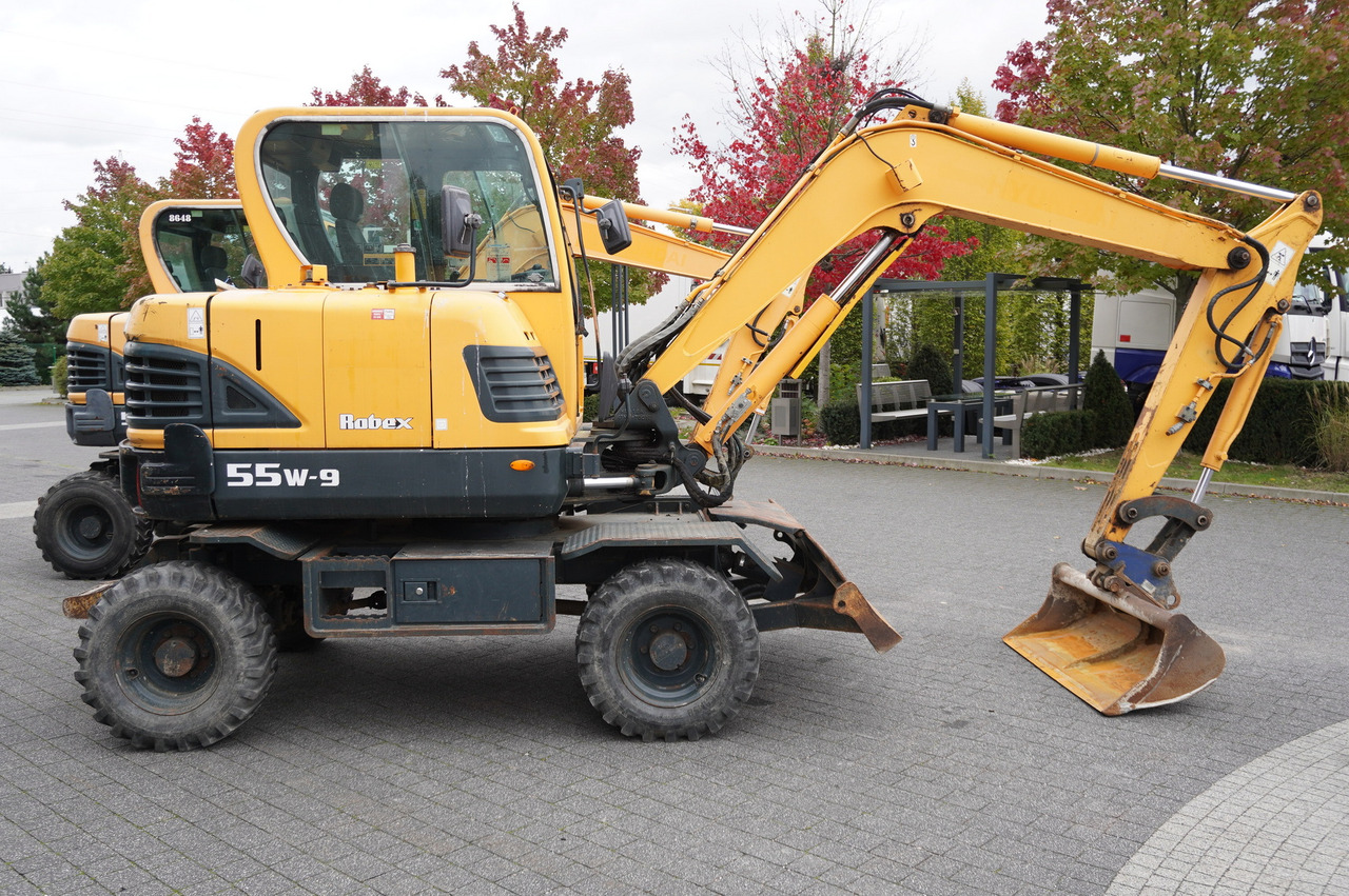 Graafmachine Hyundai Robex 55W-9 Wheeled Excavator 5.5t / 2pcs: afbeelding 6