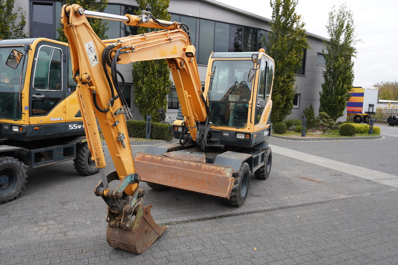 Graafmachine Hyundai Robex 55W-9 Wheeled Excavator 5.5t / 2pcs: afbeelding 8