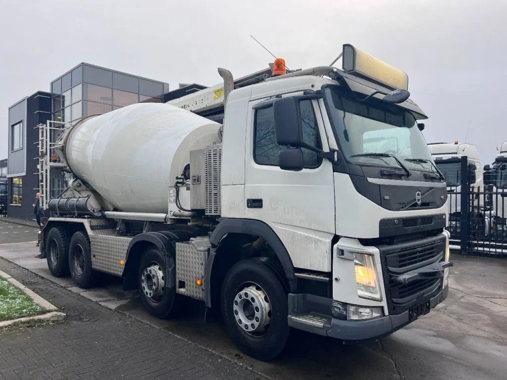 Betonmixer Volvo FM 410 8X4 - 3 UNITS! + MIXER 9m3 + LIEBHERR CON: afbeelding 8