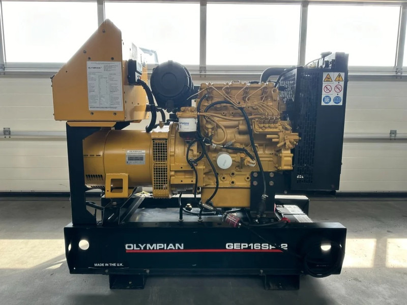 Industrie generator Perkins Caterpillar GEP16SP-2  Olympian 15 kVA generatorset: afbeelding 1