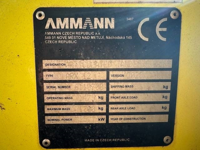 Asfaltwals Ammann ARX 12: afbeelding 12