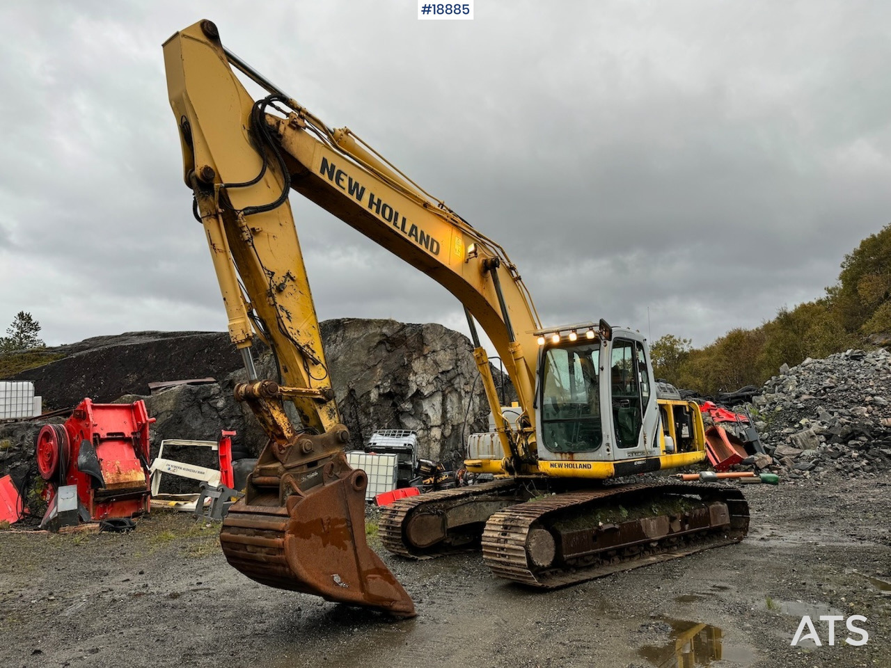 Graafmachine New Holland Kobelco E215B: afbeelding 9