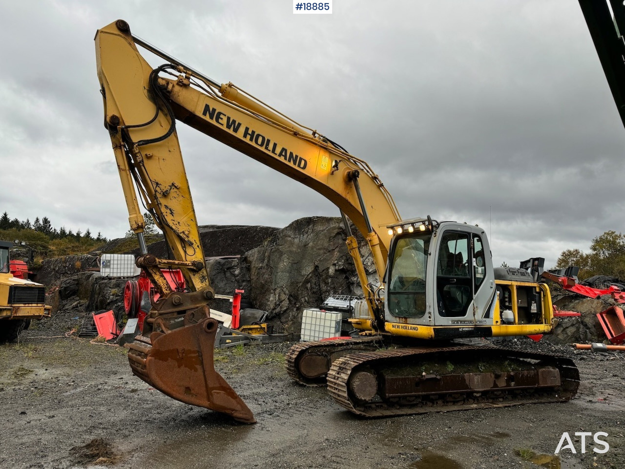 Graafmachine New Holland Kobelco E215B: afbeelding 8