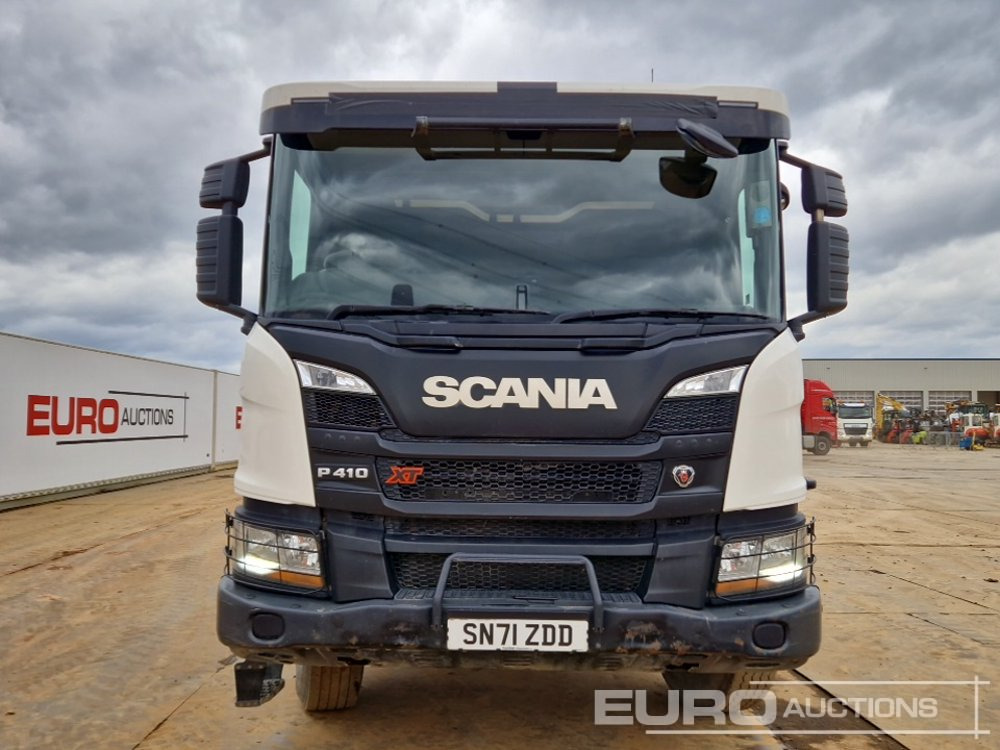 Kipper vrachtwagen 2021 Scania P410XT: afbeelding 8