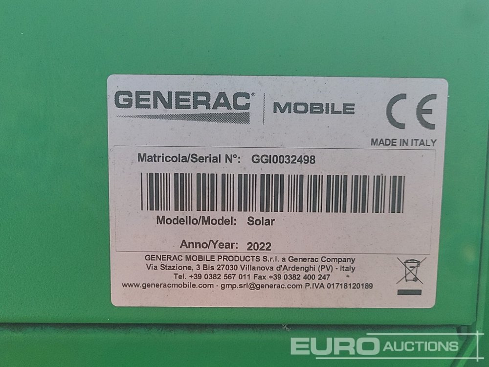 Lichtmast 2022 Generac Solar: afbeelding 31