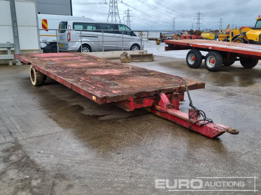 Landbouwaanhanger CLS 4.5 Ton Single Axle Drawbar Flatbed Trailer: afbeelding 6