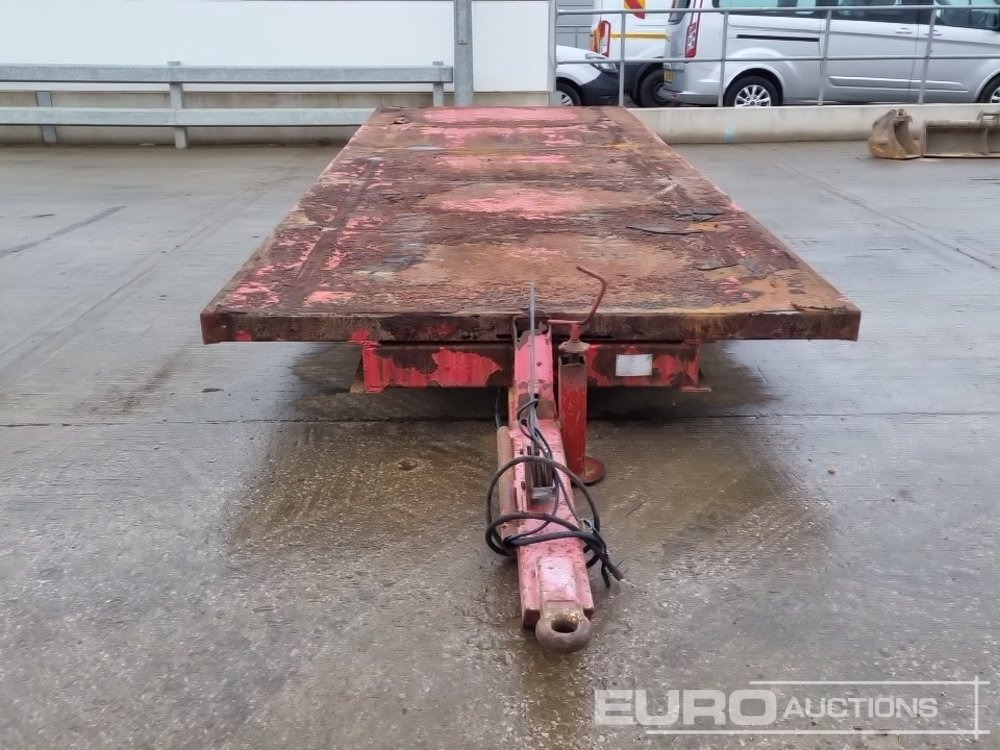 Landbouwaanhanger CLS 4.5 Ton Single Axle Drawbar Flatbed Trailer: afbeelding 7