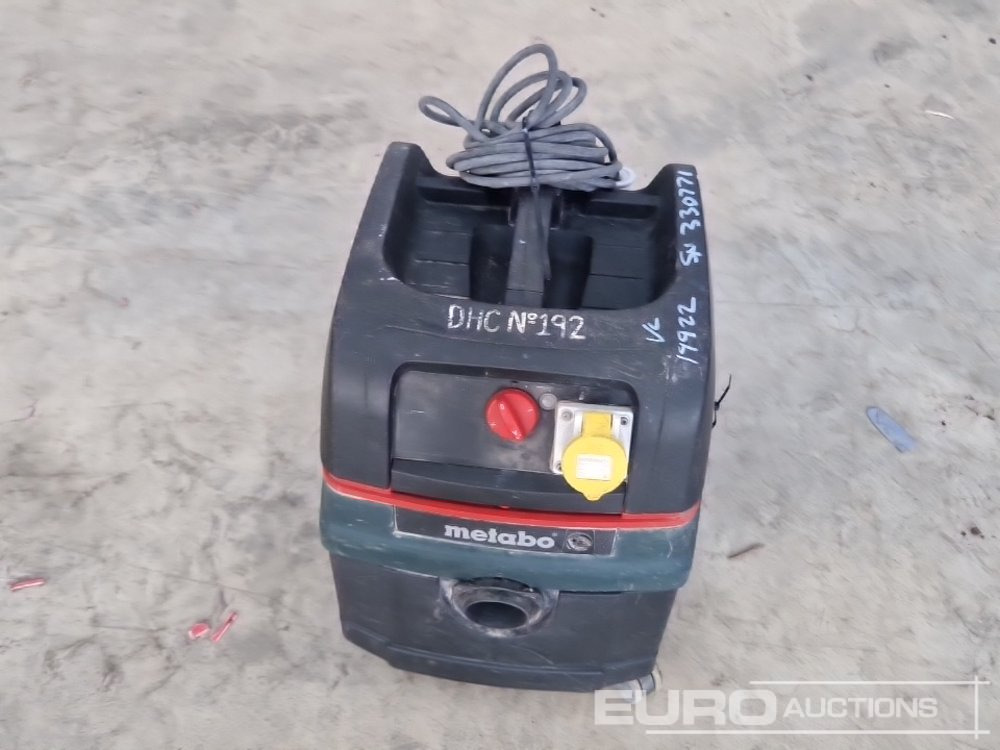 Bouwmaterieel Metabo ASR25LSC 110 Volt Industrial Vacuum Cleaner: afbeelding 8