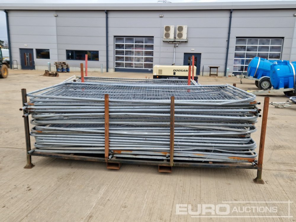 Bouwmaterieel Stillage of Heras Fencing (2 of): afbeelding 6