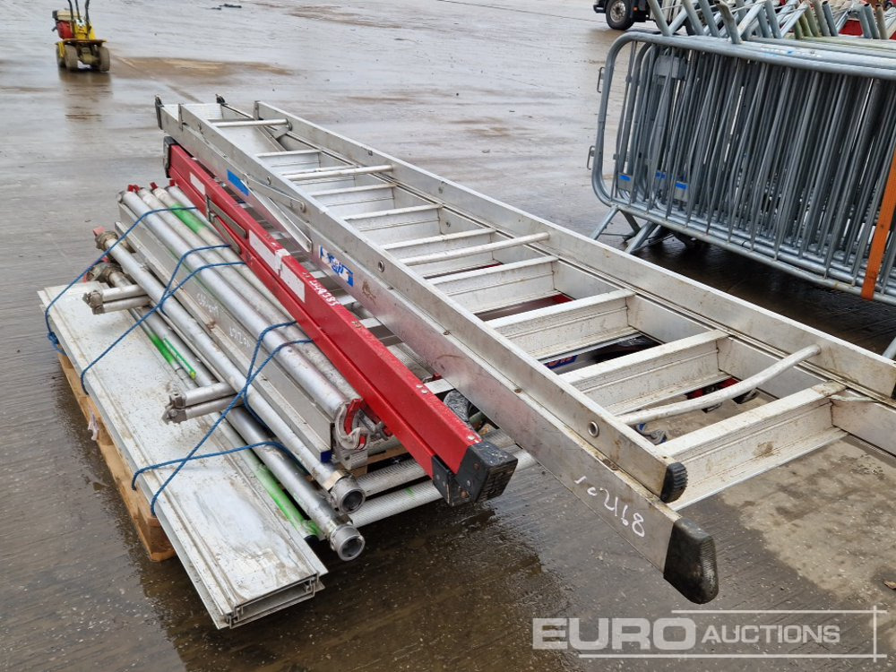 Bouwmaterieel Wheeled Scaffolding Platform, Aluminium Ladder (2 of): afbeelding 12