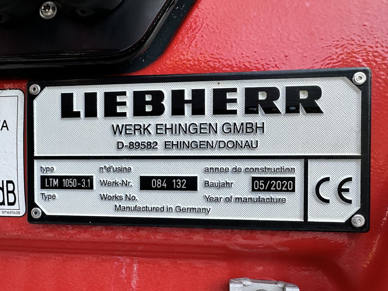 Leasing  Liebherr LTM 1050-3.1 (20 - 084 132) Liebherr LTM 1050-3.1 (20 - 084 132): afbeelding 8